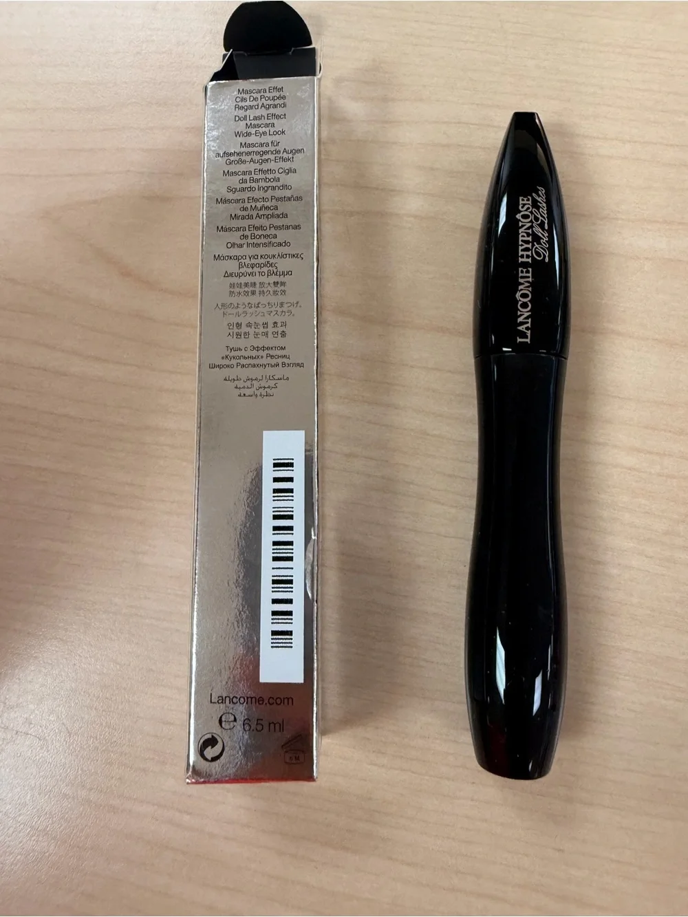 LANCOME HYPNOSE DOLL EYES WATERPROOF DOLL LASH EFFECT MASCARA 6.5ML #01 SO BLACK